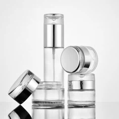 Flixkun tal-ħġieġ Pompa tal-Ħġieġ Kosmetiċi Mili mill-Ġdid