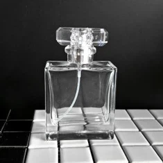 Flixkun tal-fwieħa tal-ħġieġ oħxon kwadru ta '50ml